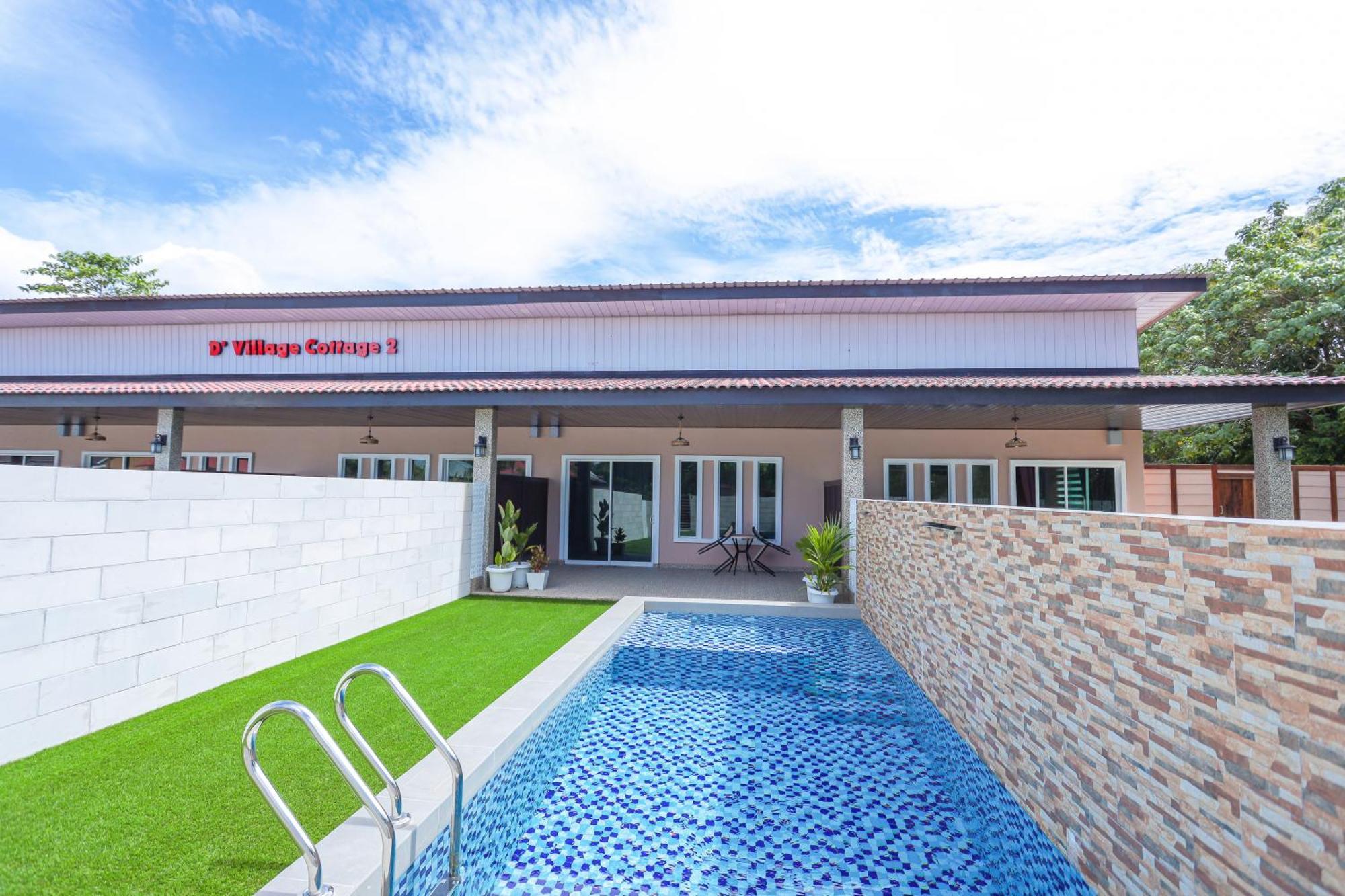 D' Village Cottage 2 - Private Pool Villa Pantai Cenang  Exteriör bild